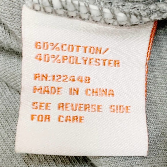 VERTICAL ROBERT COMSTOCK  Mens Gray Collared 1/4 Zip Pullover‎ Sweater Large L - Picture 7 of 8